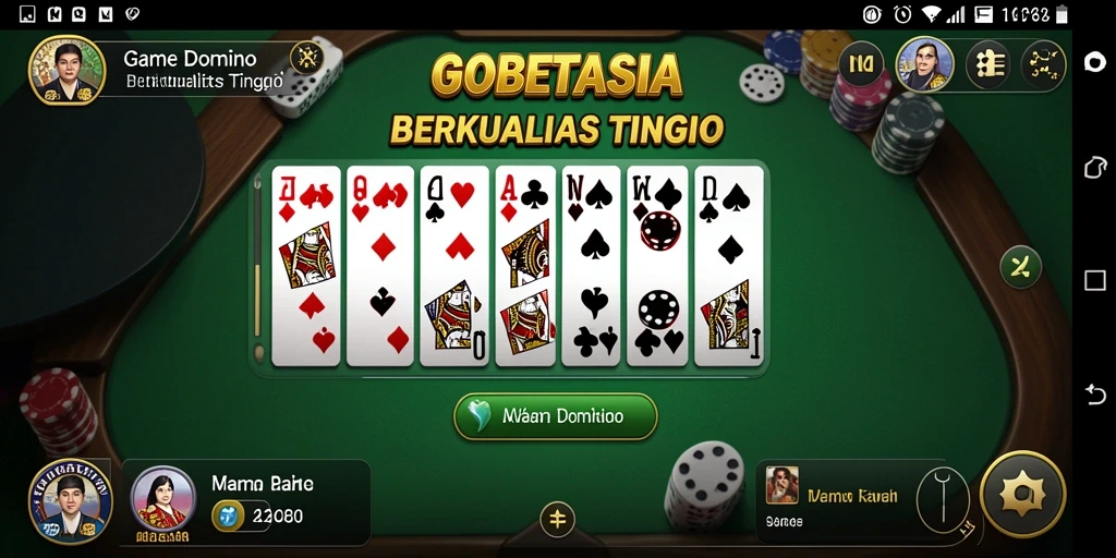Tampilan gameplay mengesankan dari GOBETASIA yang penuh aksi.