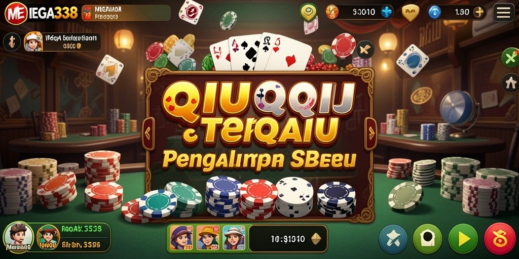 Tampilan gameplay menegangkan dari MEGA338 QiuQiu.